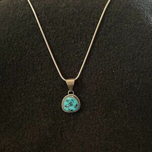 Vintage Turquoise Stone Necklace